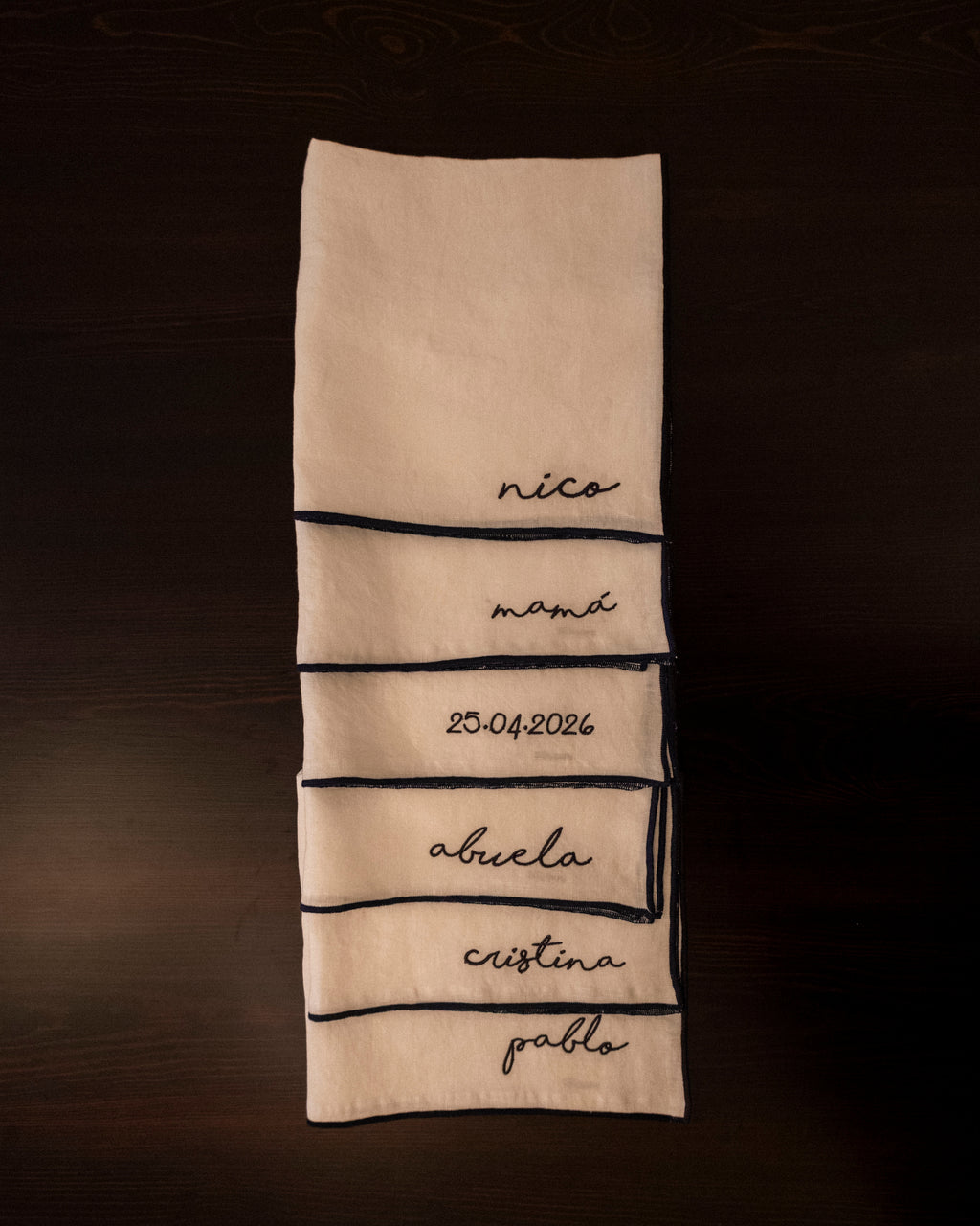 SERVILLETA PERSONALIZABLE