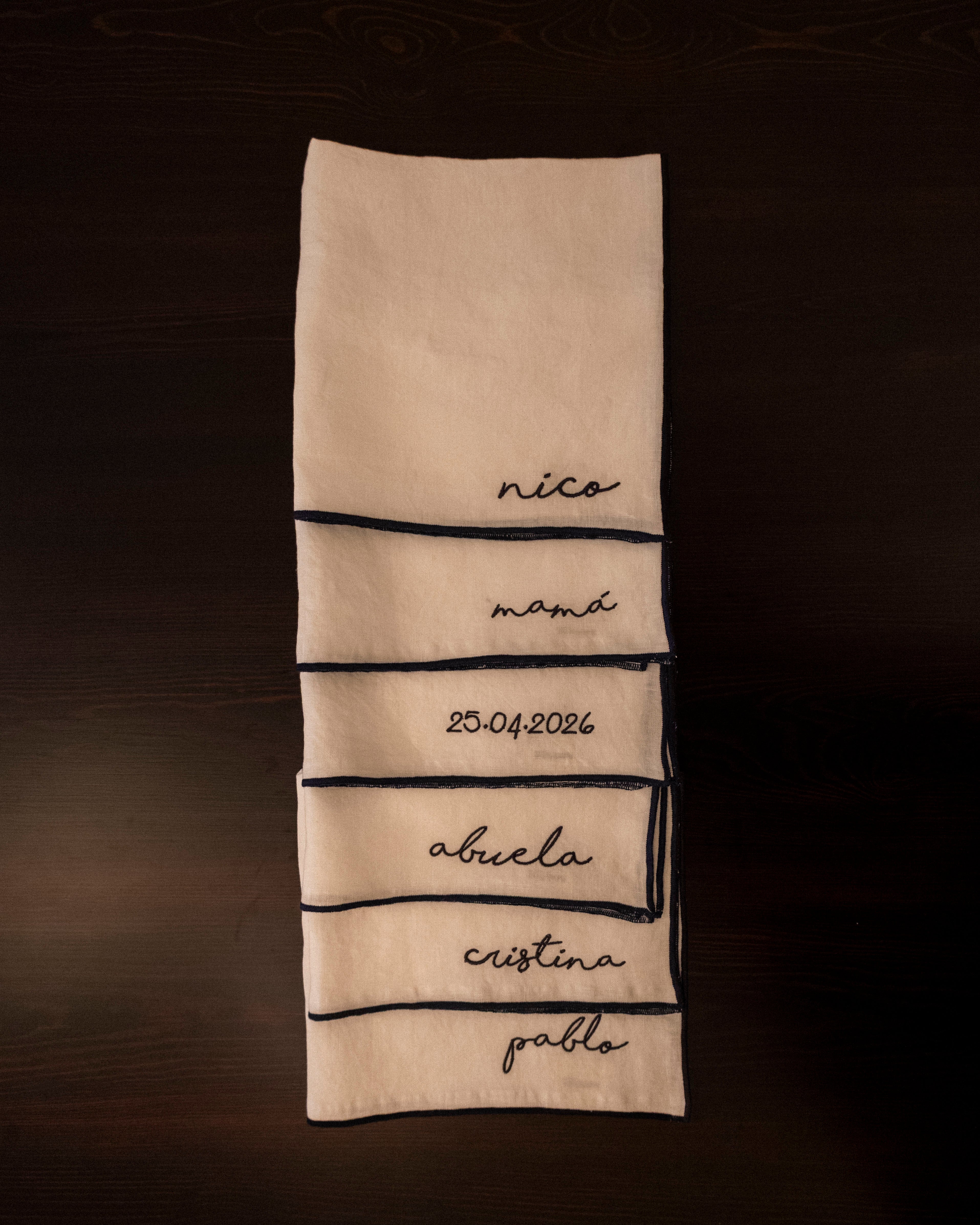 SERVILLETA PERSONALIZABLE